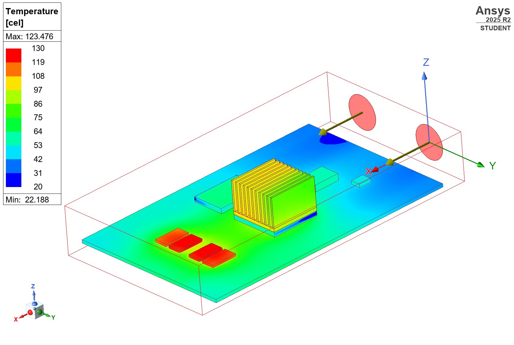 Final Temperature Contour